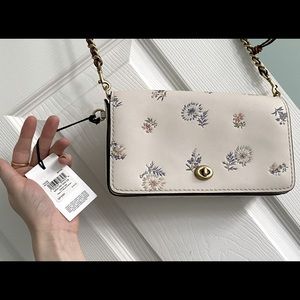 Soft Floral Coach Crossbody